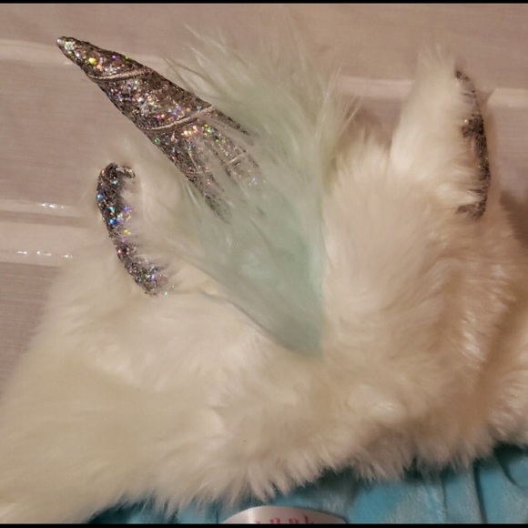 Justice Holo Glitter Pastel Winter Hat - Picture 5 of 6